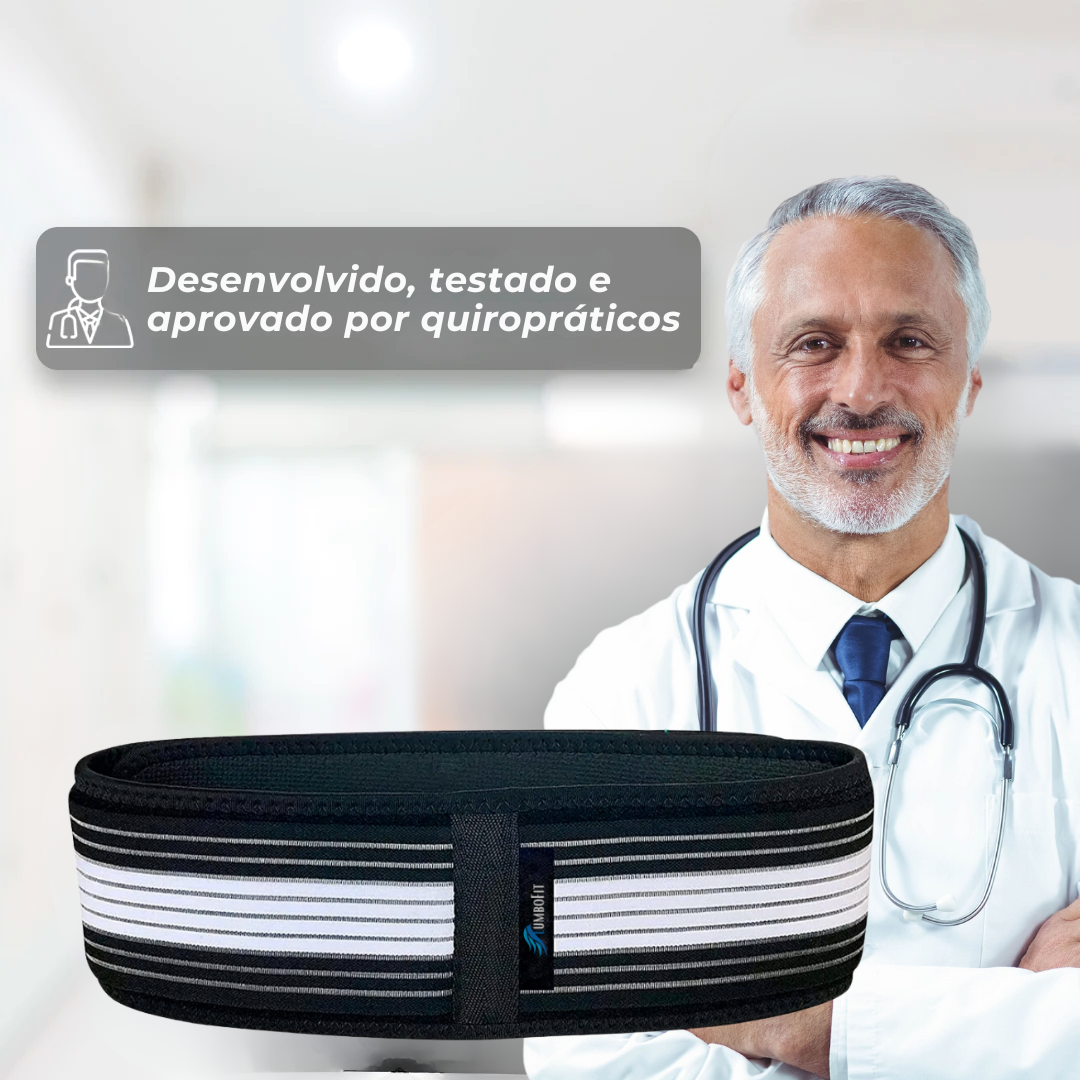 Cinto para alívio da dor nas costas