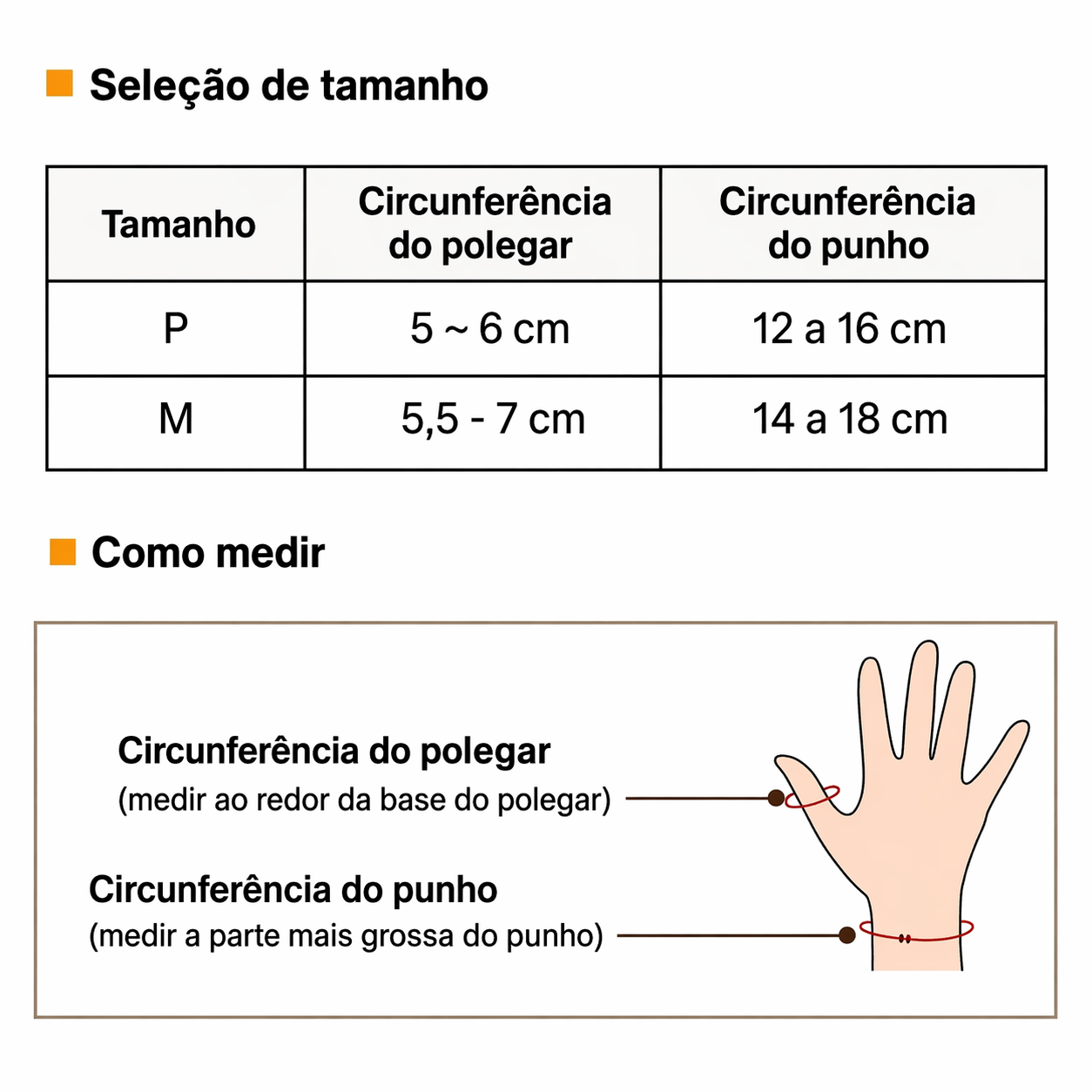 Pulseira de compressão para o polegar – Alívio da dor e da artrite