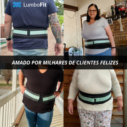 Cinto para alívio da dor nas costas