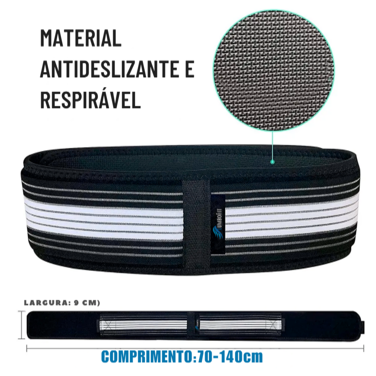 Cinto para alívio da dor nas costas