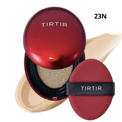 Base Cushion Clareadora TIRTIR - Protetor Solar e Maquiagem Longa Duração - Original