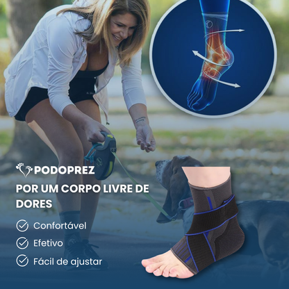 Tornozeleira Ortopédica Ajustável - Podoprez®