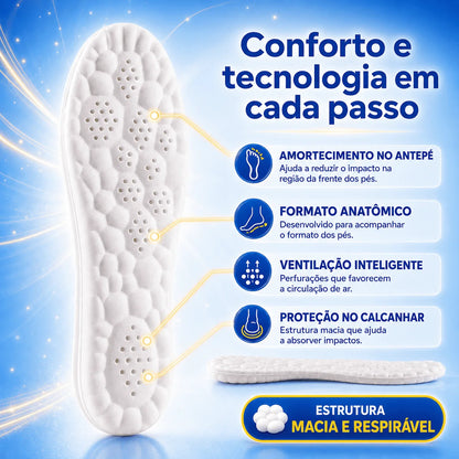 Palmilha ConfortoFlex™
