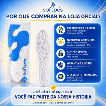 Palmilha ConfortoFlex™
