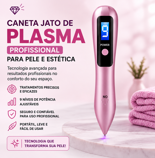 Caneta Jato De Plasma Profissional Para Pele E Estética
