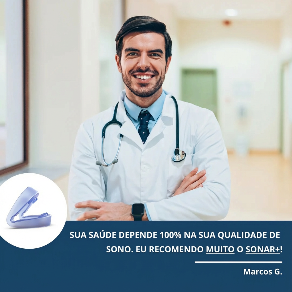 Protetor Bucal Antironco - SleepQuiet PRO™