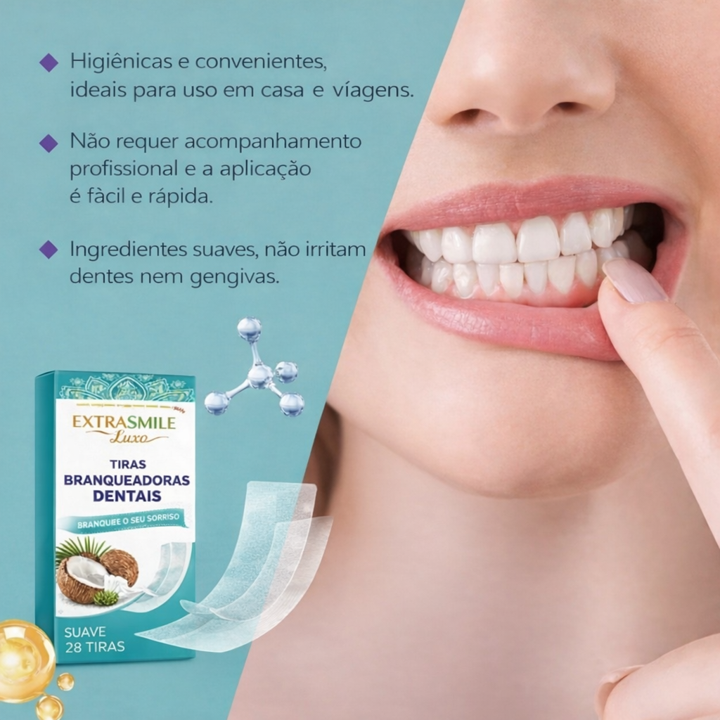 Tiras clareadoras dentais-EstraSmile LUXE™