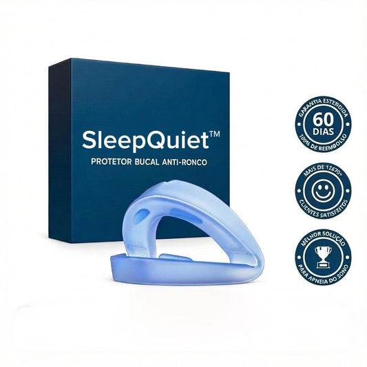 Protetor Bucal Antironco - SleepQuiet PRO™