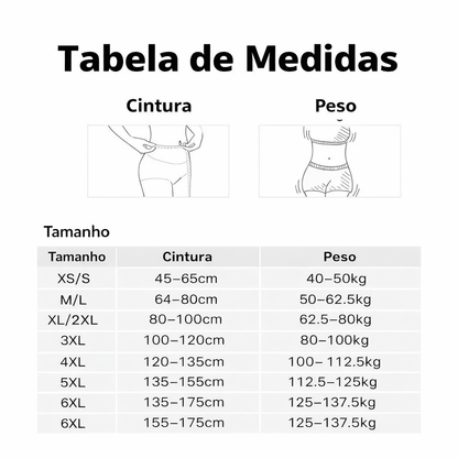 Corset modelador de cintura – Controle do abdômen e proteção contra a exposição