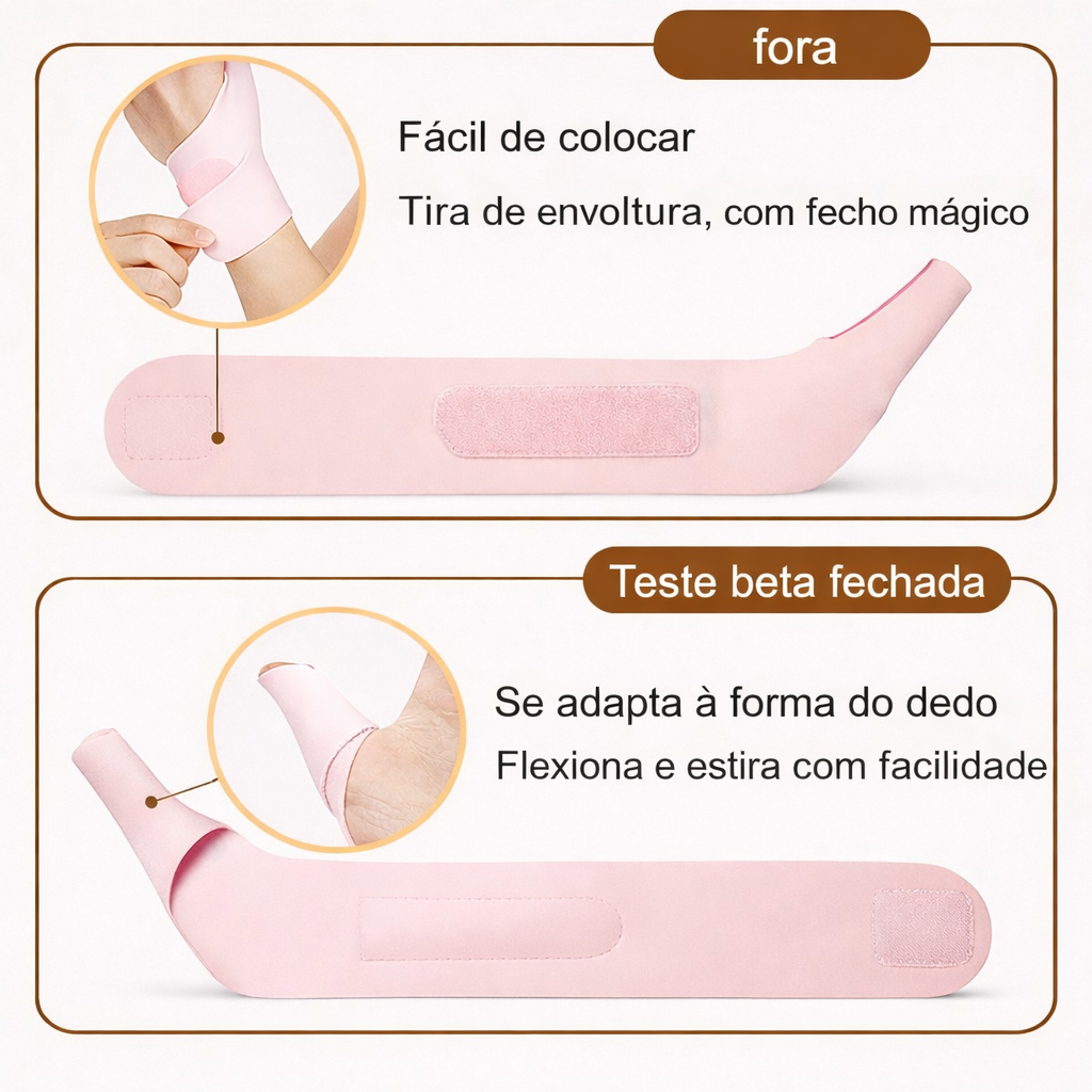 Pulseira de compressão para o polegar – Alívio da dor e da artrite