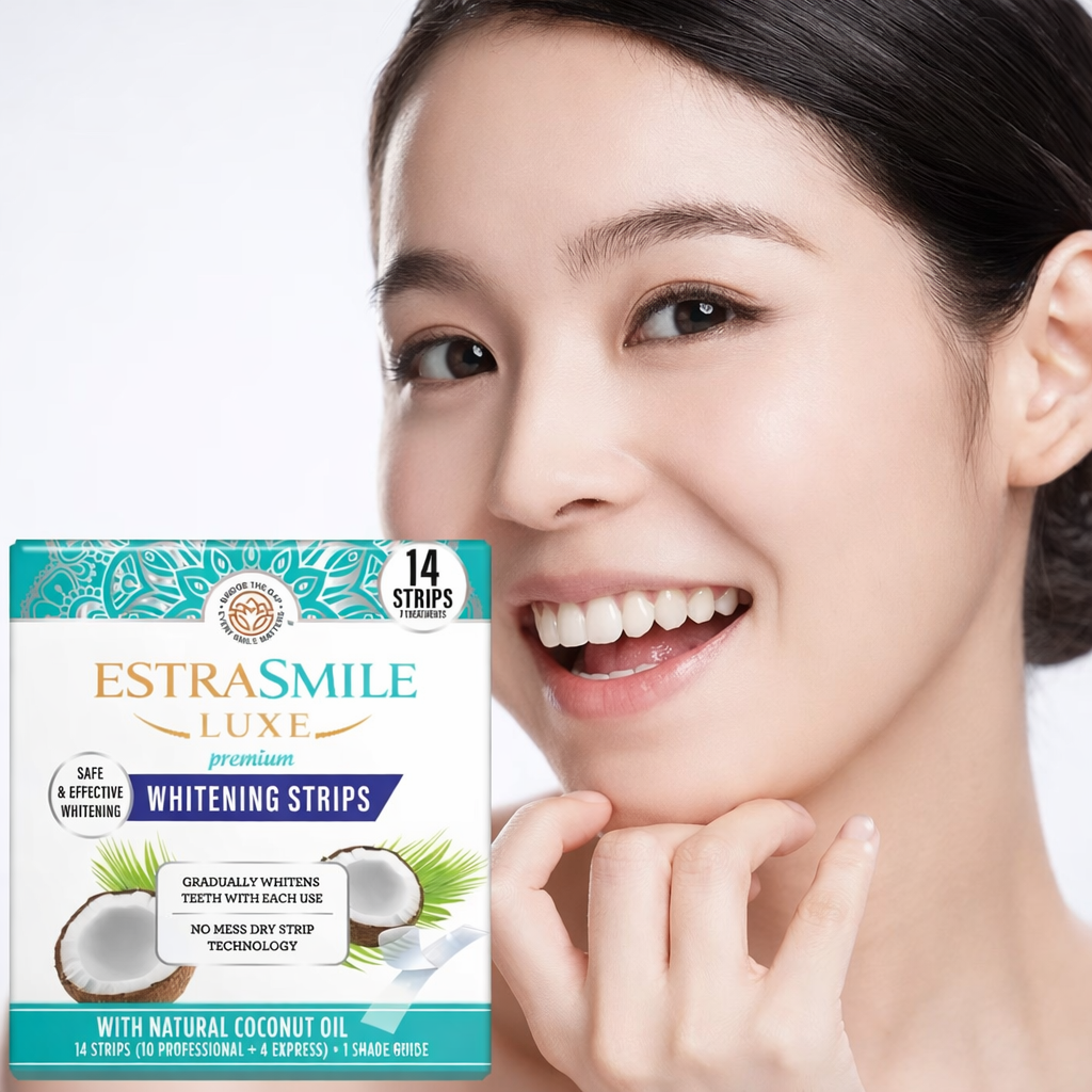 Tiras clareadoras dentais-EstraSmile LUXE™