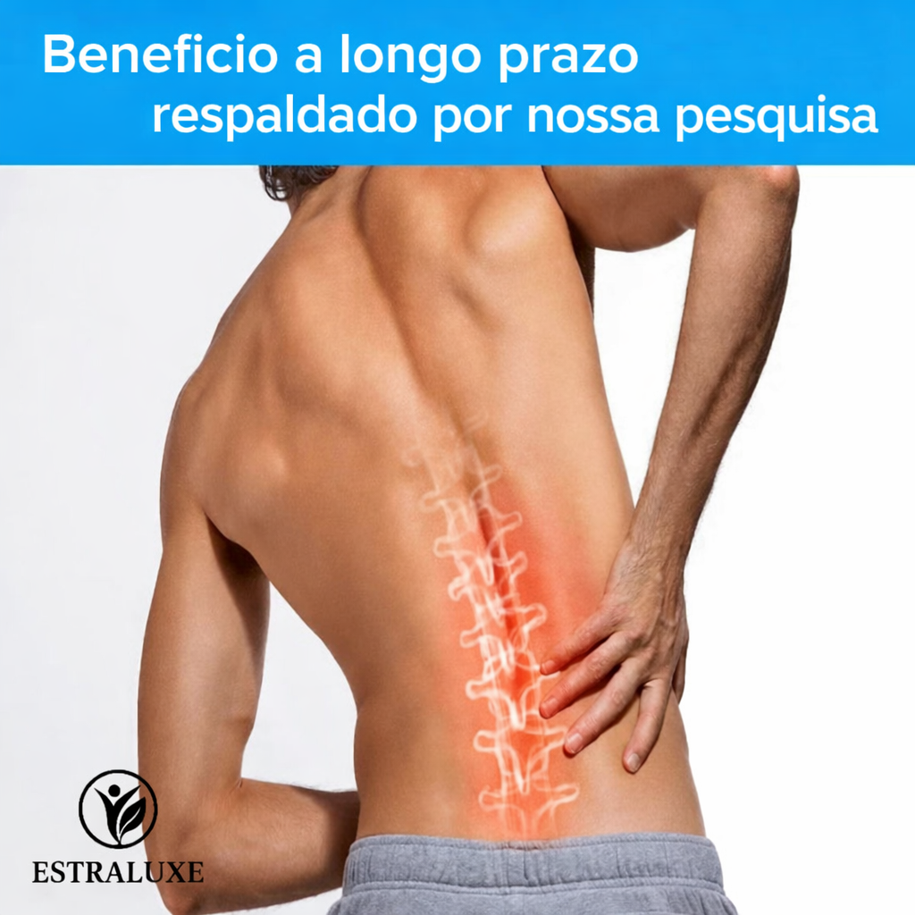 Aparelho ortopédico para alongamento lombar – Massagem e alívio da dor nas costas