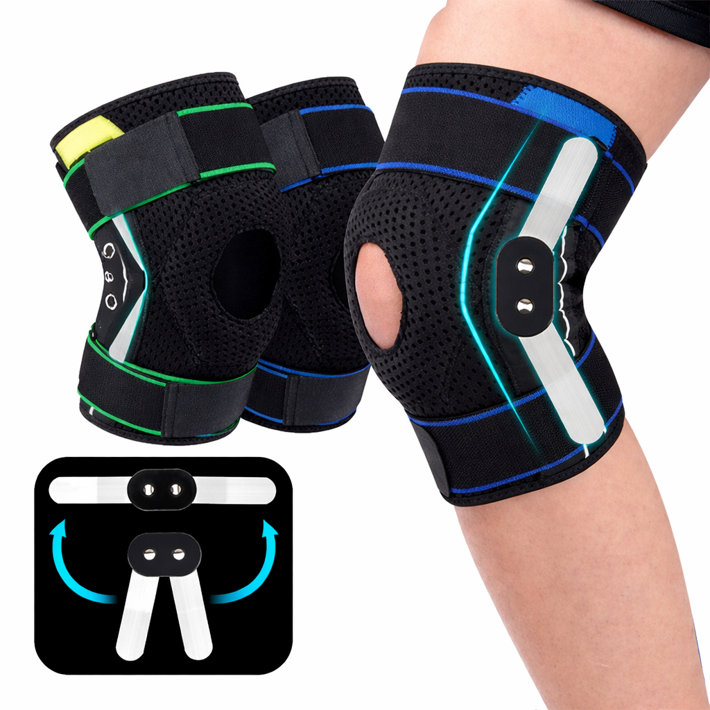 Joelheira blindada com placa de proteção-IronKnee™