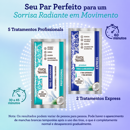 Tiras clareadoras dentais-EstraSmile LUXE™